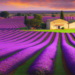 Découvrez la magie de la Provence : champs de lavande en été