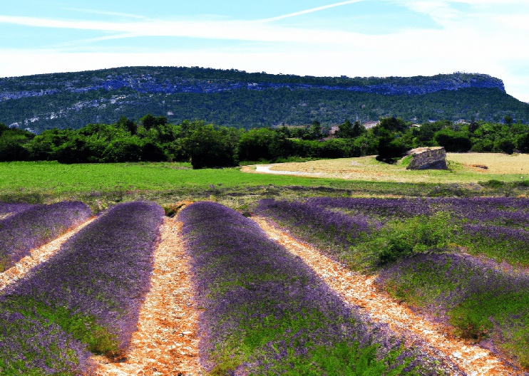 Découvrez La Magie De La Provence : Champs De Lavande En été